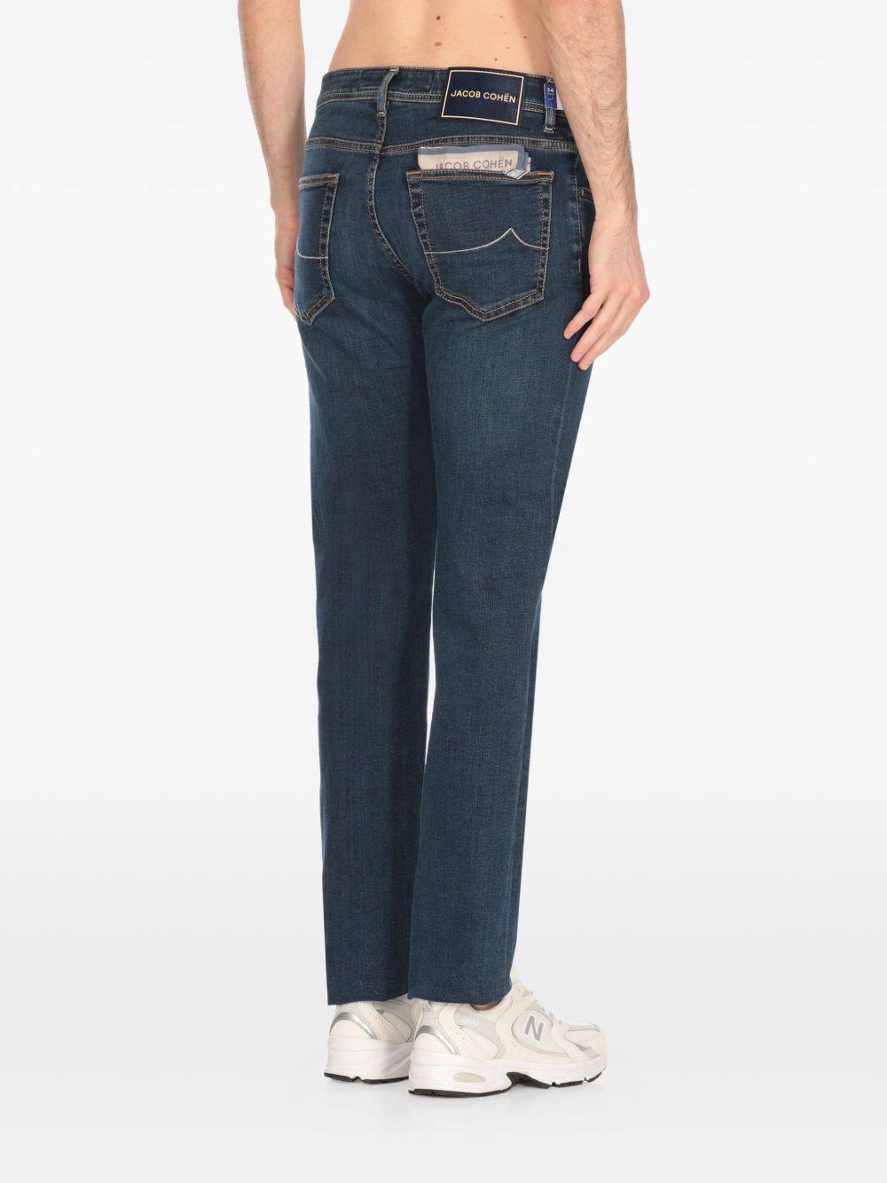 contrast-stitching jeans Product Image