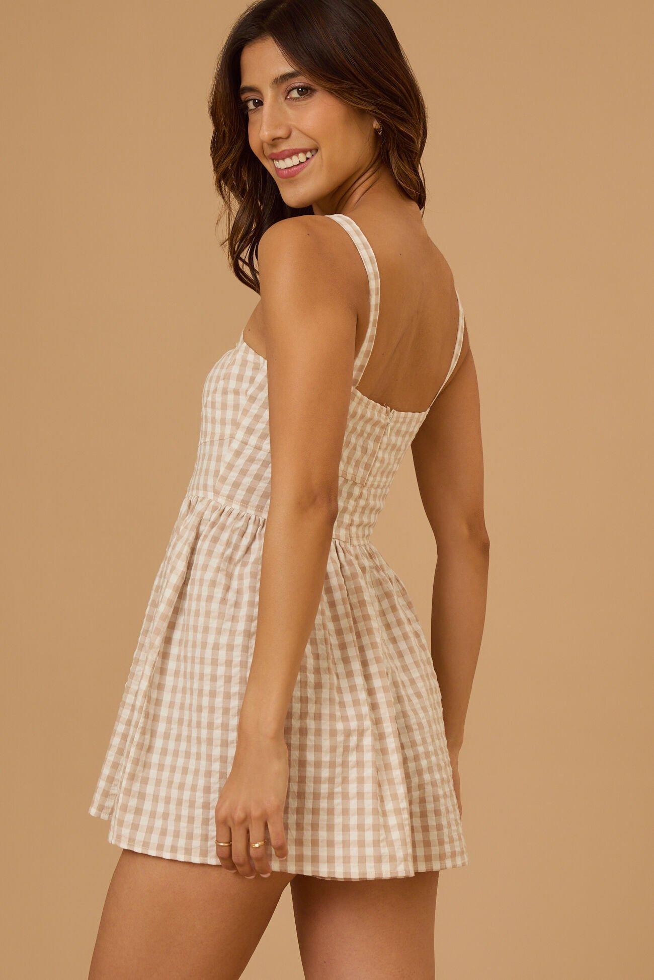 Noraline Gingham Romper Product Image