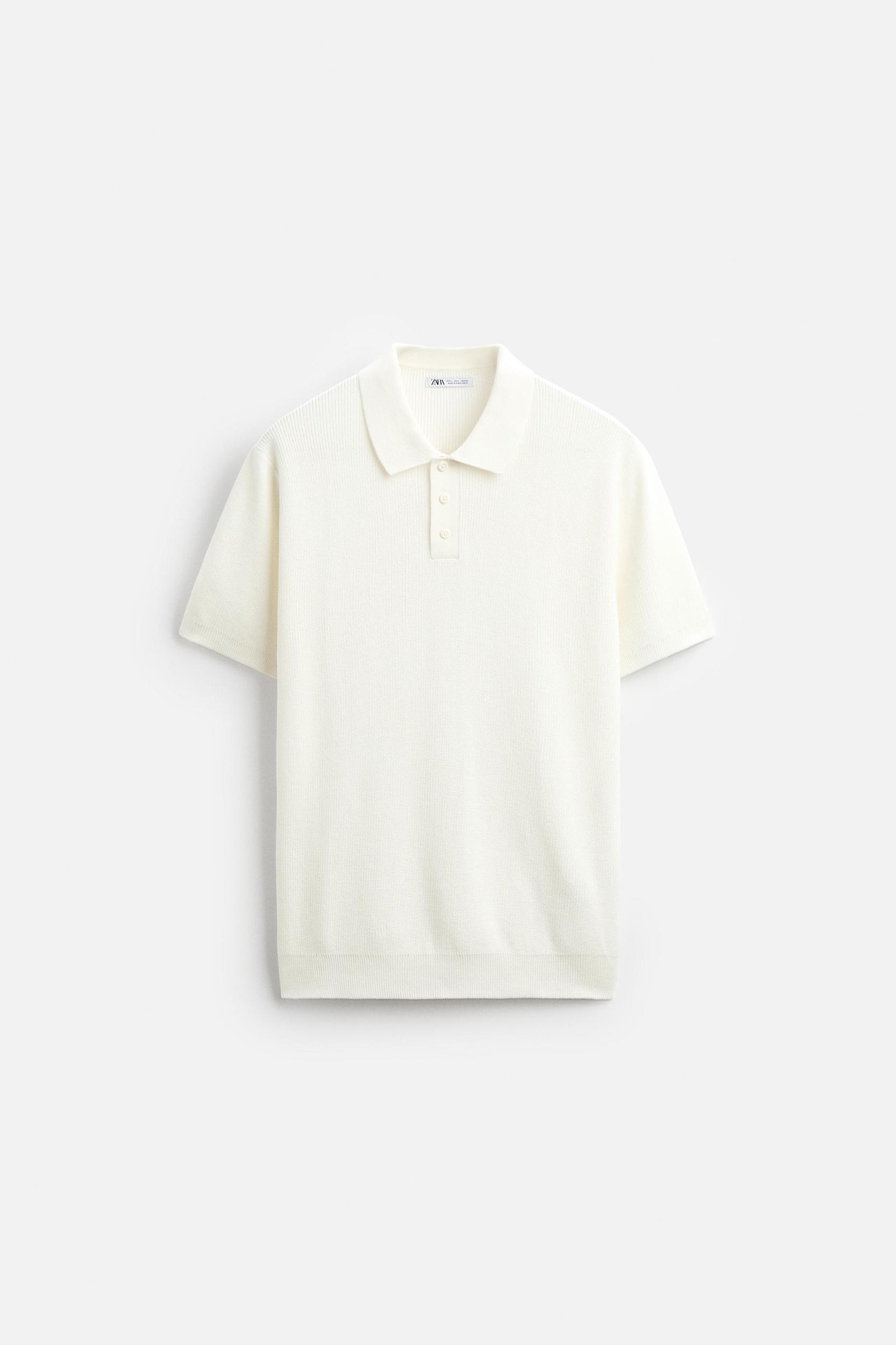 TEXTURED KNIT POLO Product Image
