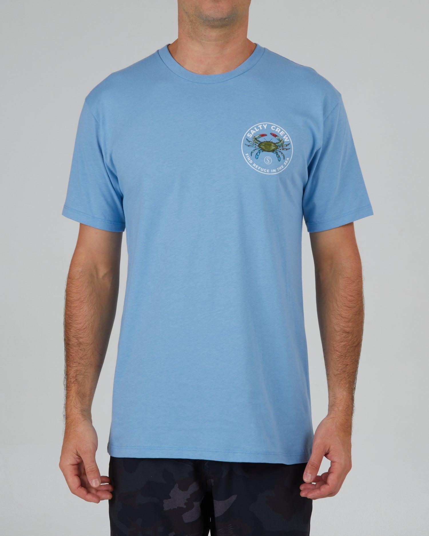 Blue Crabber Premium S/S Tee - Marine Blue Product Image