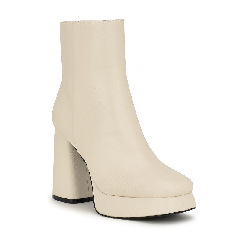 Nine West Velo Womens Flared Block Heel Dress Boots Product Image