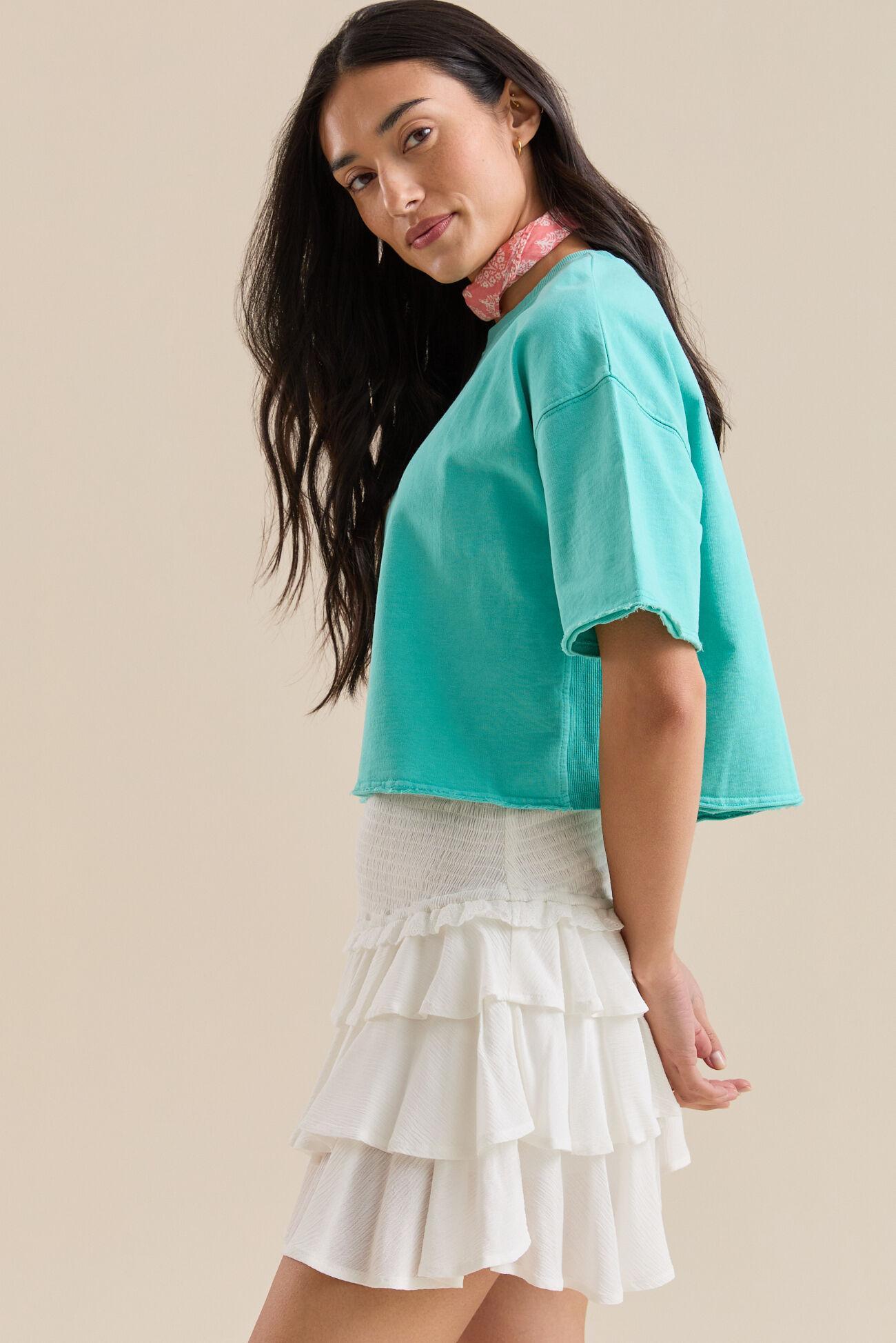 Josephine Crop Boxy Tee Product Image