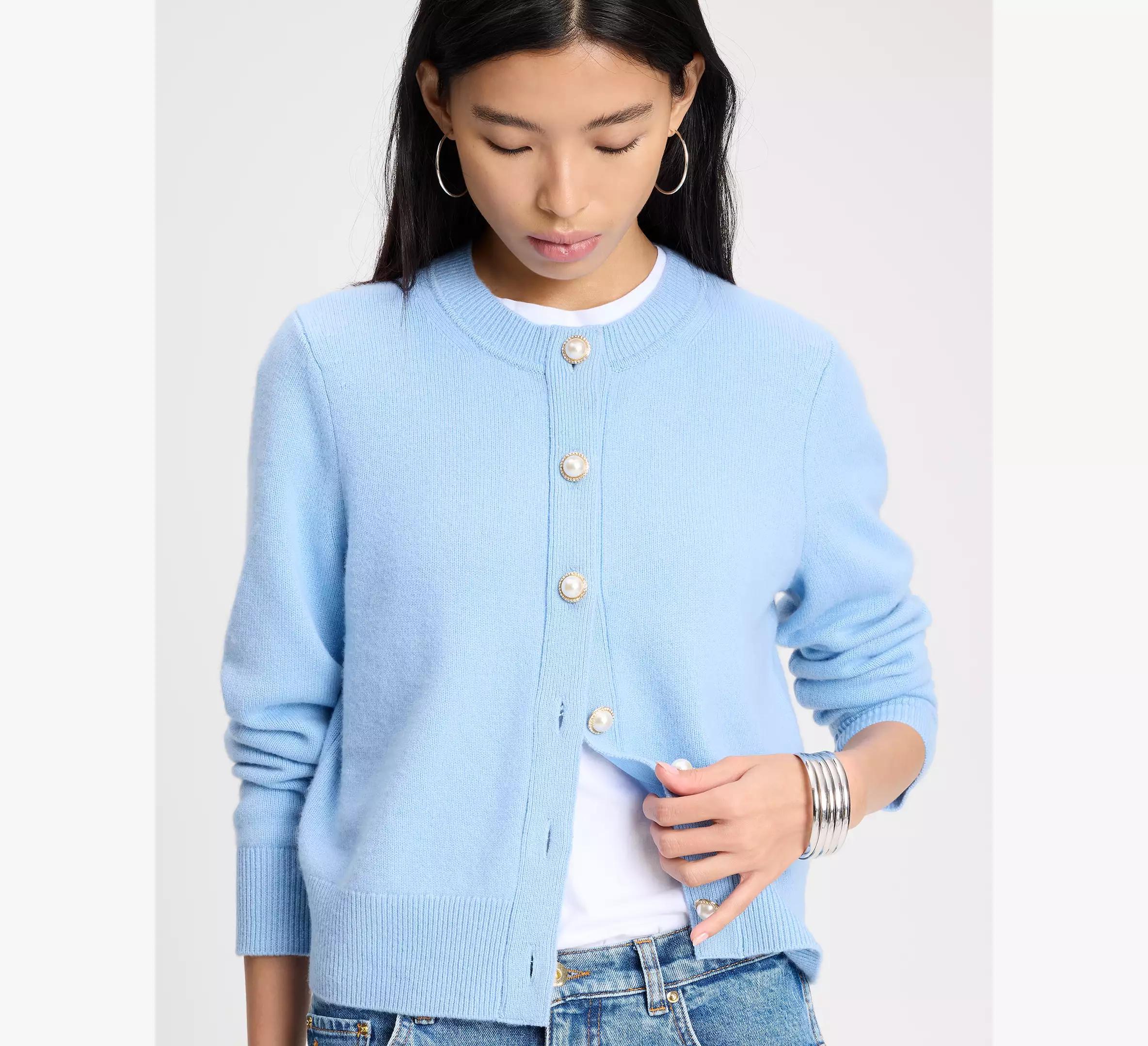 Pearl Button Nell Cardigan Product Image
