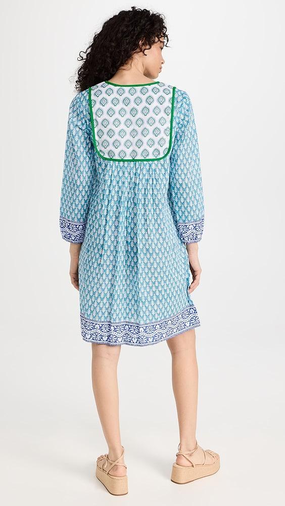 SZ Blockprints Jaipur Dress in Cornflower Blue | Shopbop Product Image