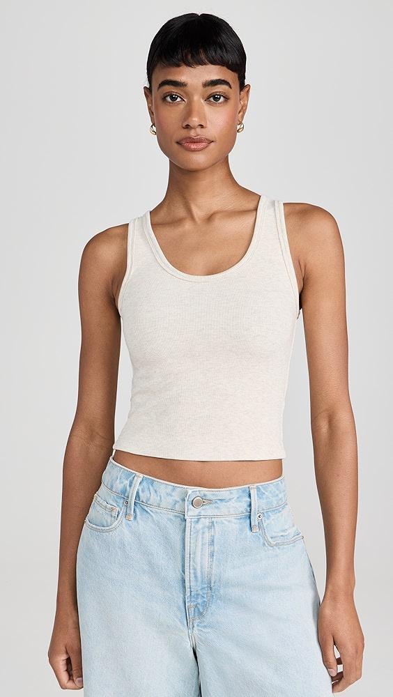 perfectwhitetee Structured Rib Bra Friendly Tank | Shopbop Product Image