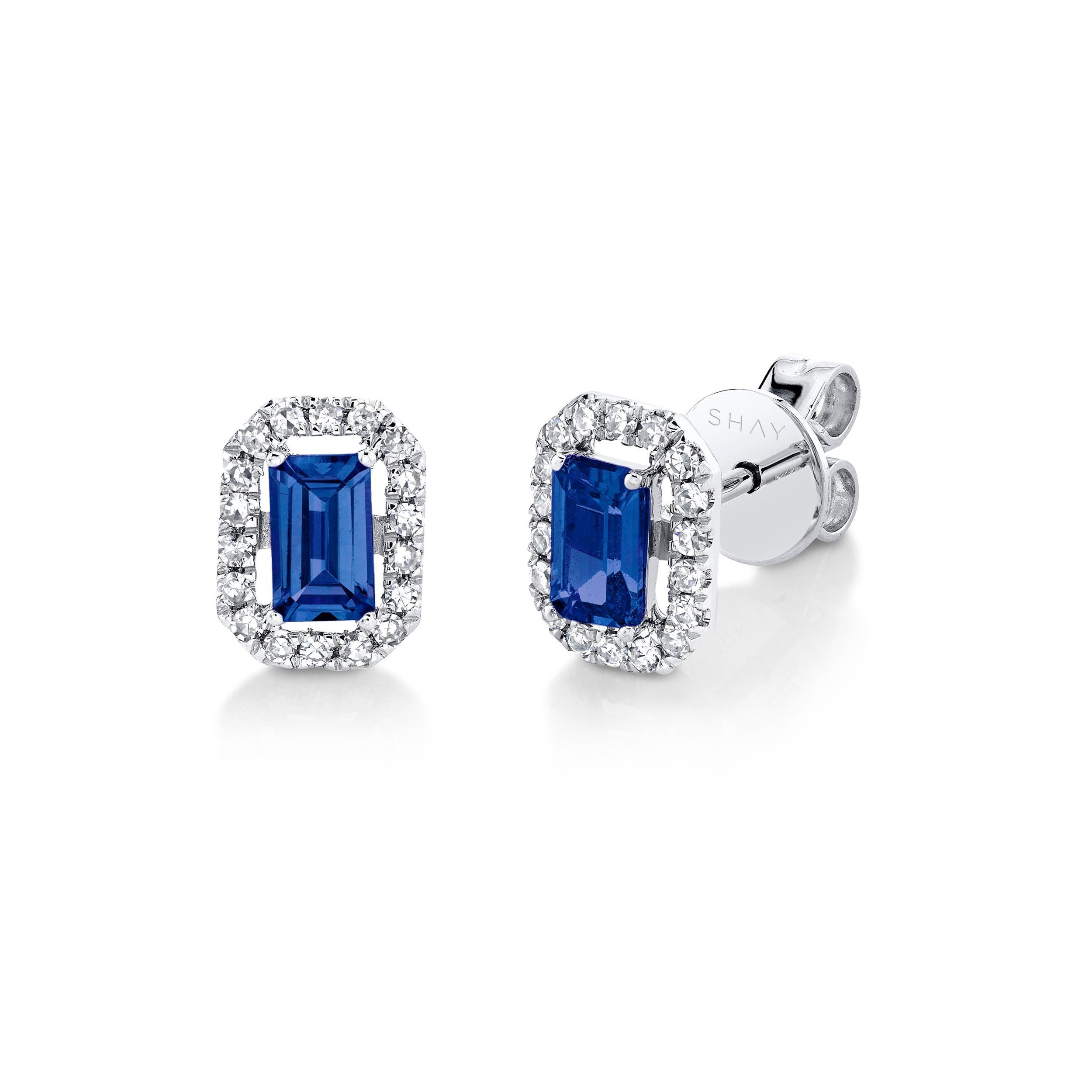MINI ME DIAMOND HALO RUBY STUDS Kids Product Image