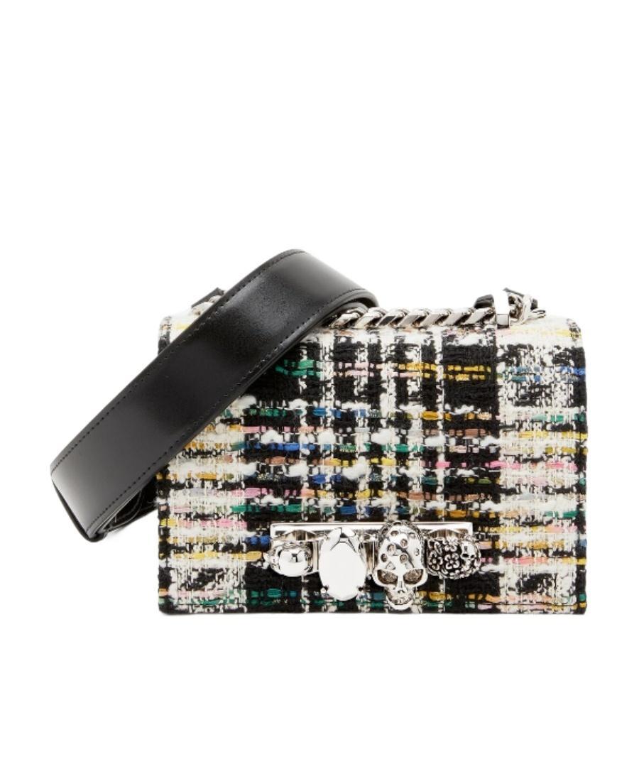 ALEXANDER MCQUEEN Mini Jewelled Mini Bag In Black Product Image