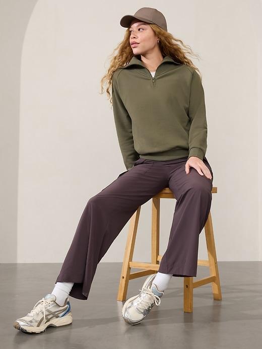Forever Fleece Relaxed 1/4 Zip Sweatshirt Product Image