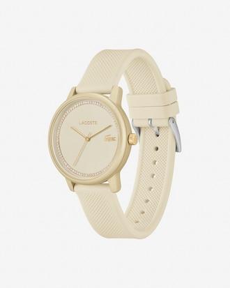 Lacoste.12.12 Go 3 Hands Watch Champagne Silicone Product Image