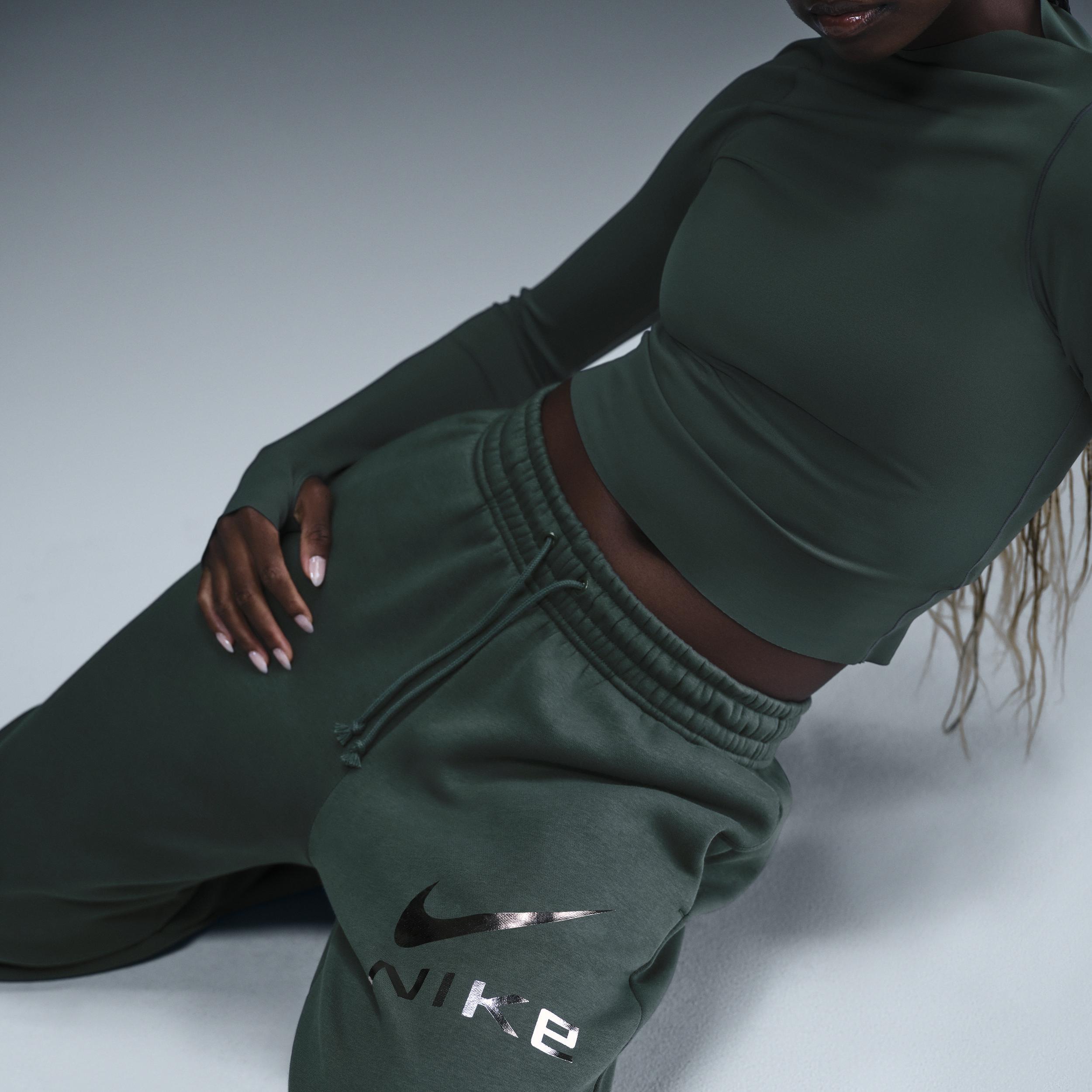 Womens Nike Sportswear Phoenix Fleece High-Waisted Oversized Pants Product Image