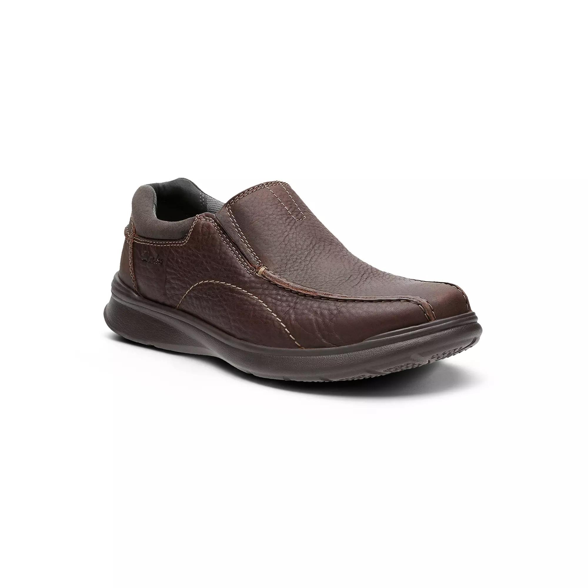 Clarks® Cotrell Step Men's Loafers, Size: 8 Wide, Brown Oily Product Image