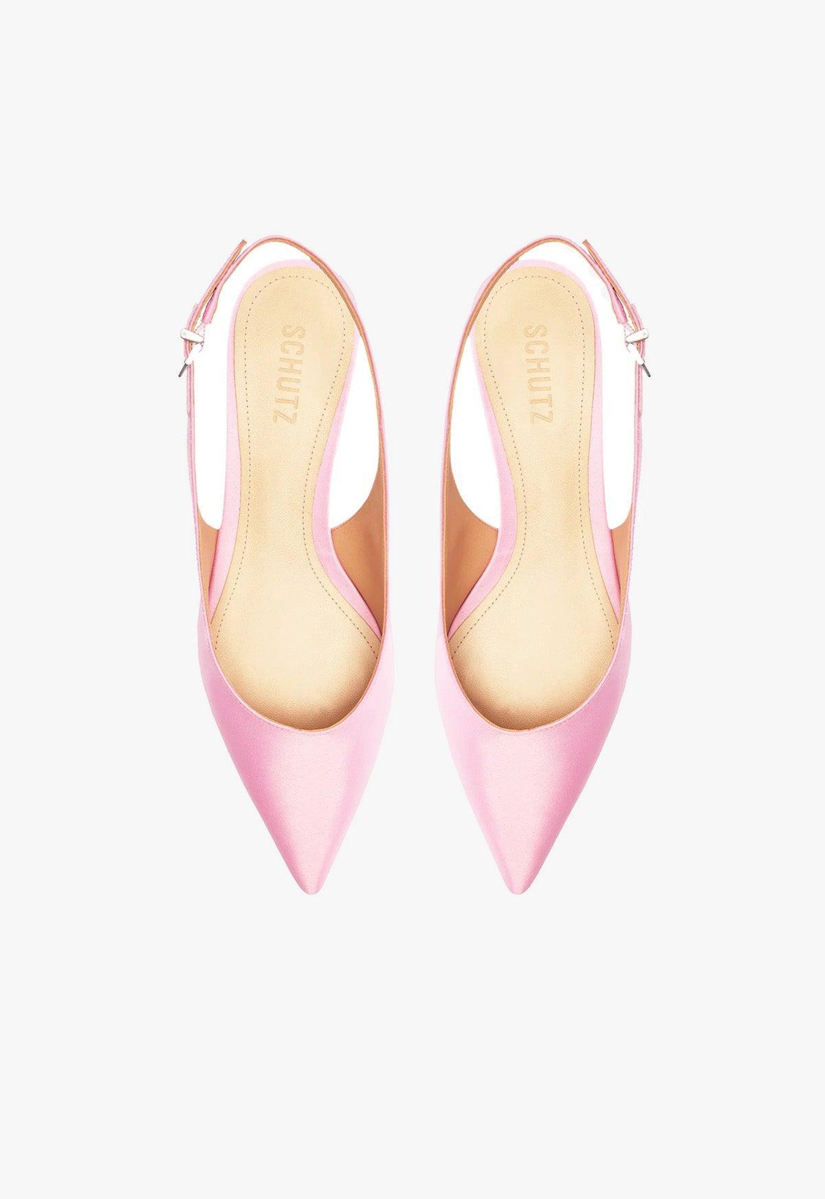 Evan Casual Satin Flat Product Image