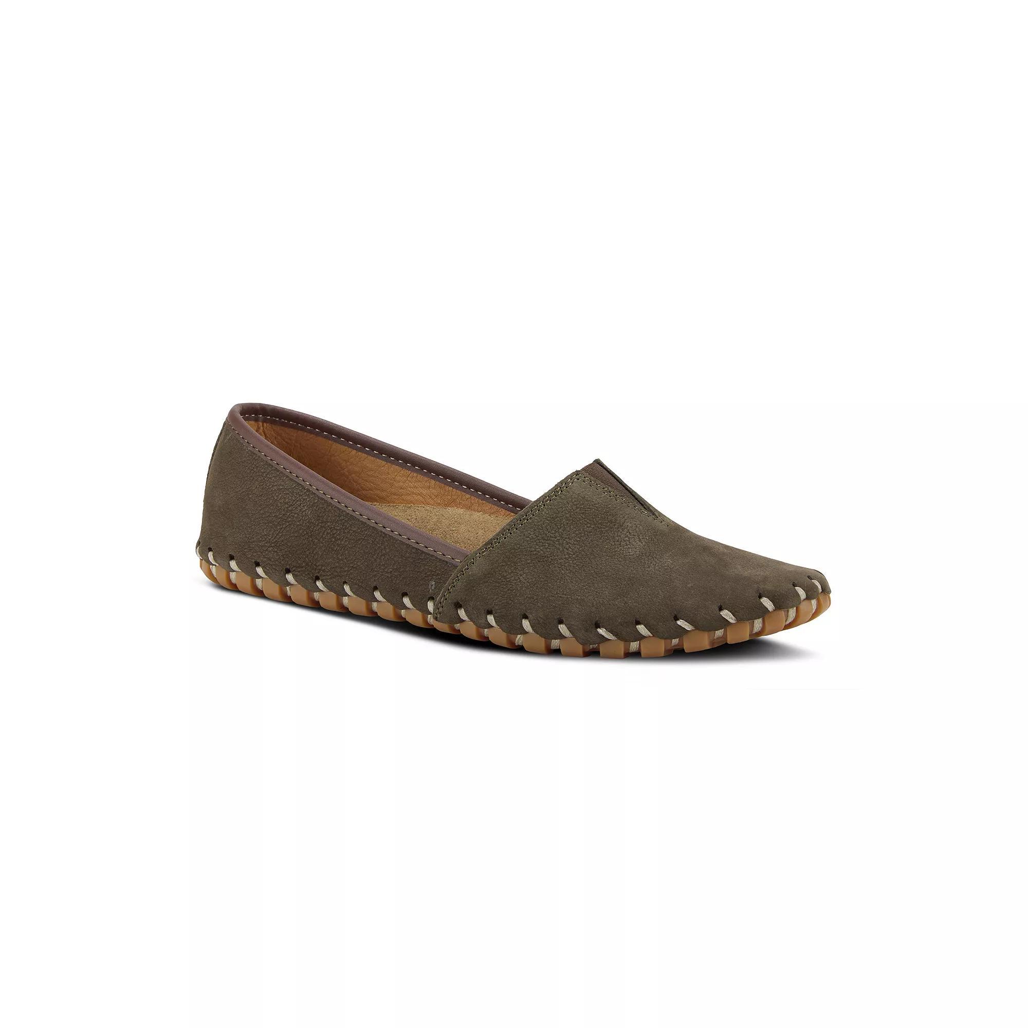 Spring Step Kathaleta Women's Loafers, Size: 37, Camel Suede Product Image
