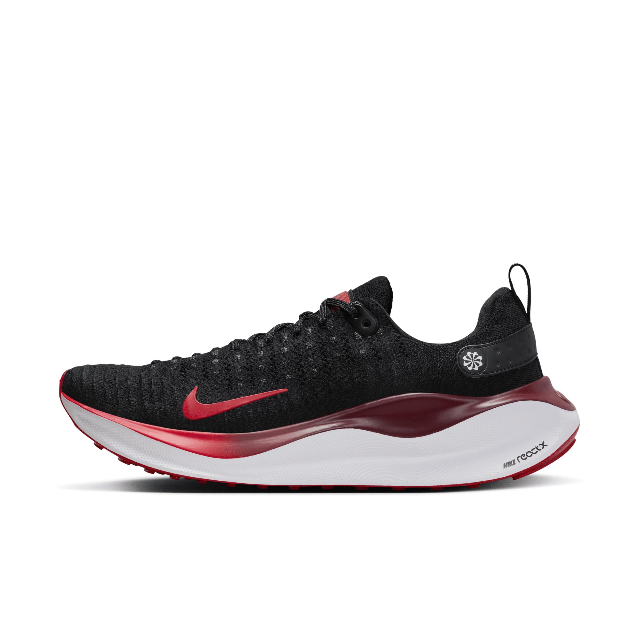 Nike Mens Reactx Infinity Run 4 - Shoes Black/Red/White Product Image