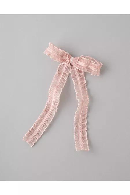 AE Lace Ruffle Bow Womens Product Image