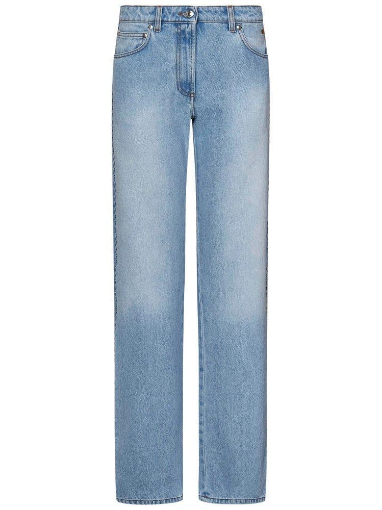 MSGM Jeans In Blu Product Image