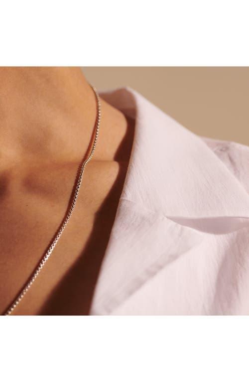 John Hardy Sterling Silver Classic Box Chain Necklace, 26 Product Image