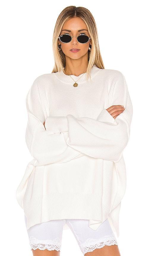 Free People Easy Street Tunic Sweater Black S Product Image