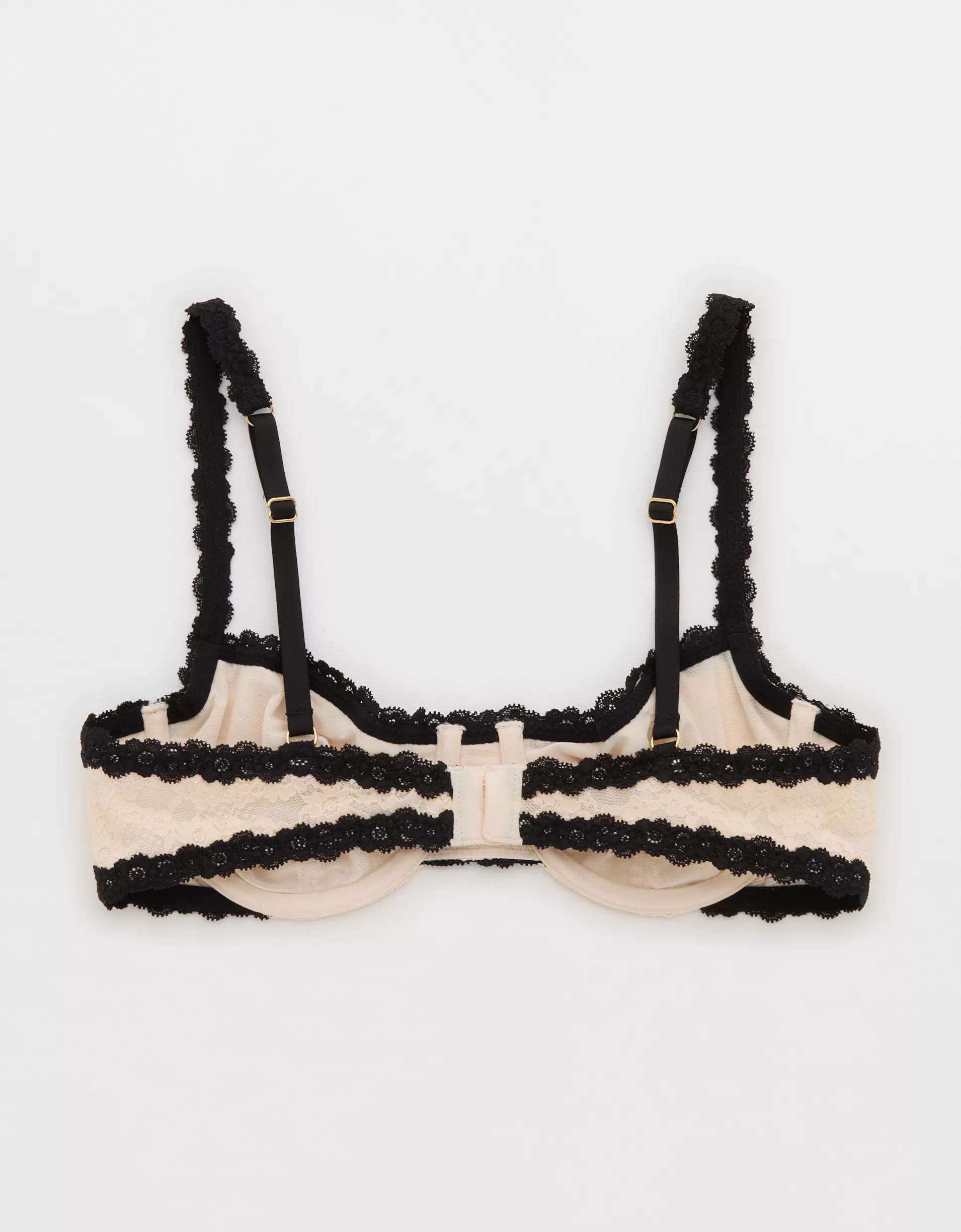 Show Off Vintage Lace Unlined Balconette Bra Product Image