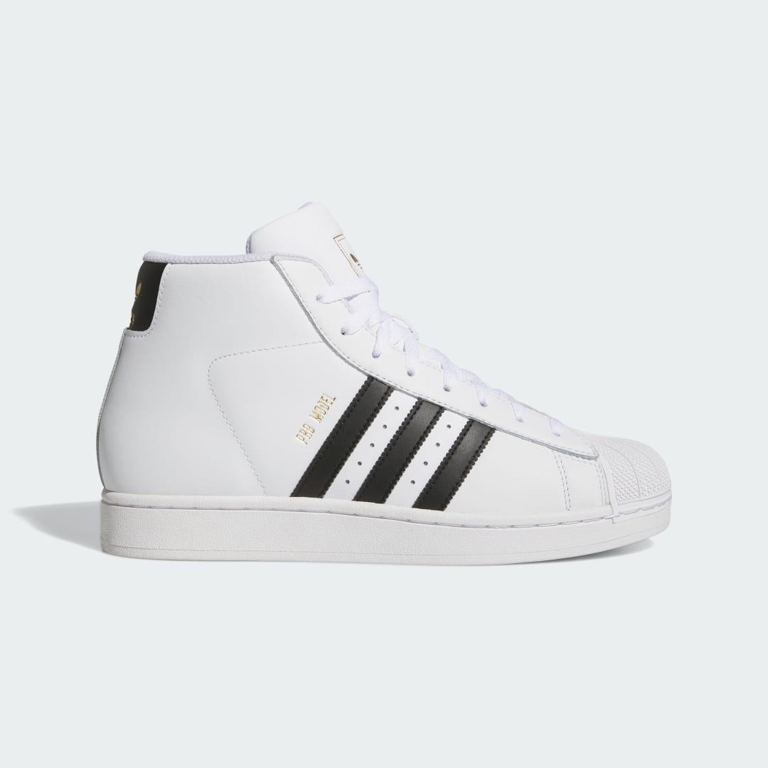 adidas PRO MODEL Shoes Core Black 5.5 Mens Product Image