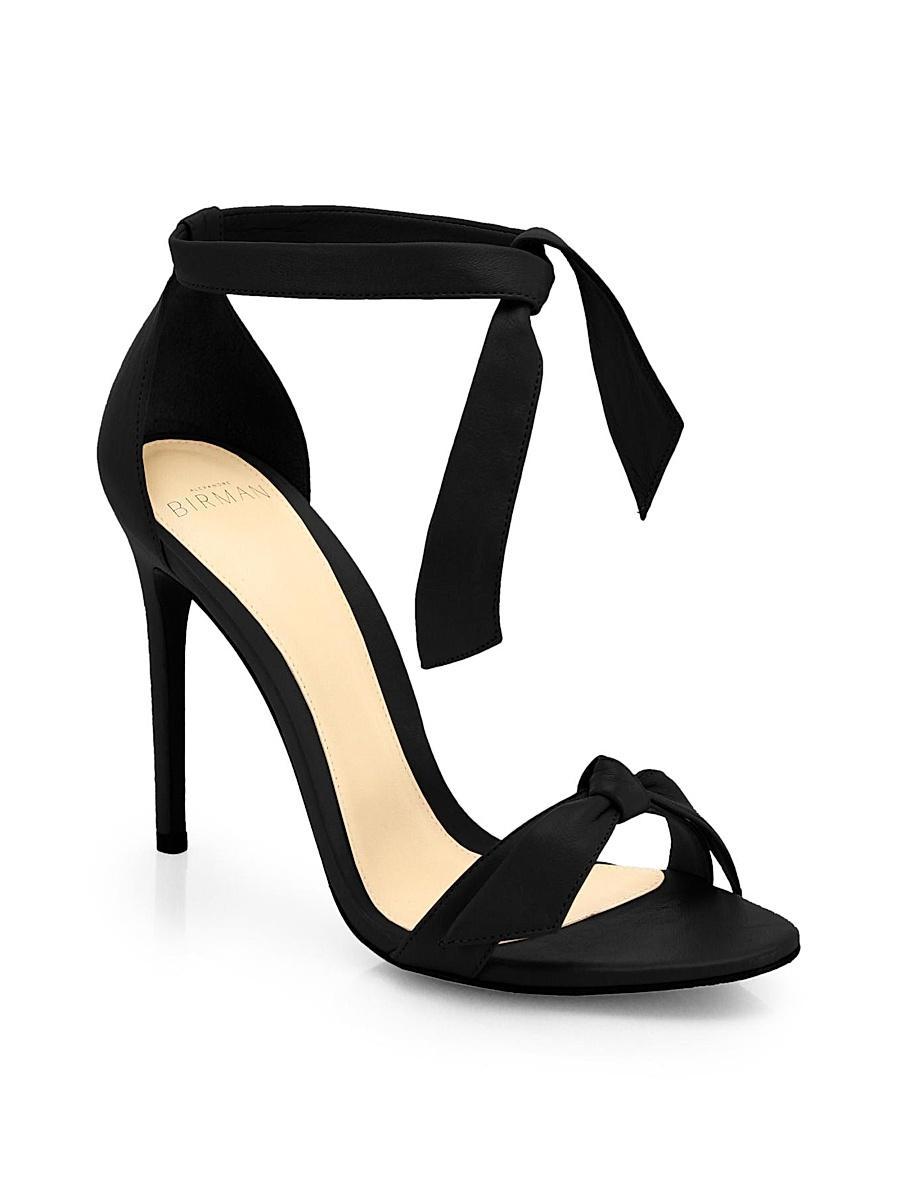 Womens Clarita Bow Leather Sandals Product Image