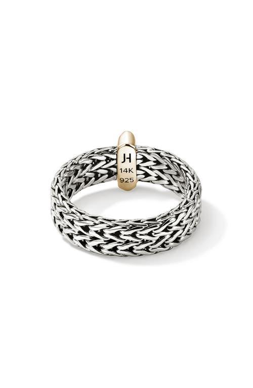 JOHN HARDY Rata Chain Station Ring In Silver Product Image