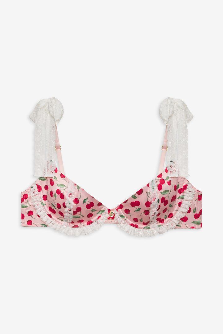 Perrie Underwire Bra — Pink Product Image
