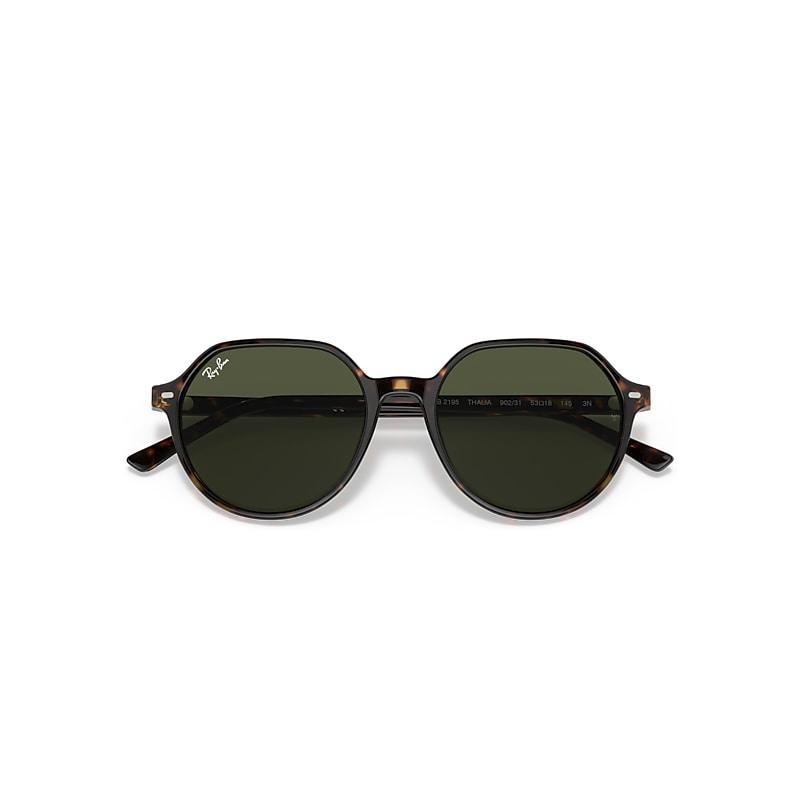 Ray-Ban New Round Sunglasses Frame Blue Lenses Product Image