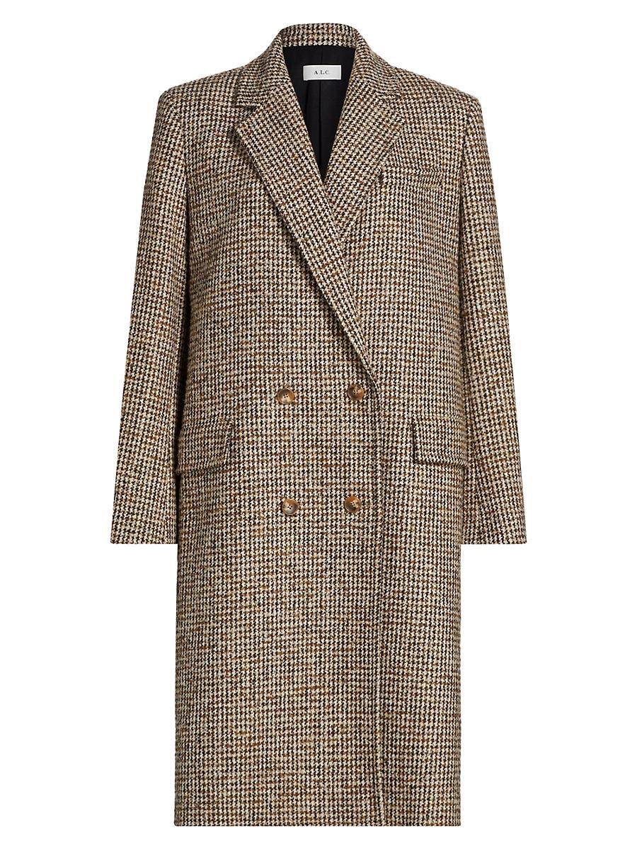 Womens Tanner Double-Breasted Coat Product Image