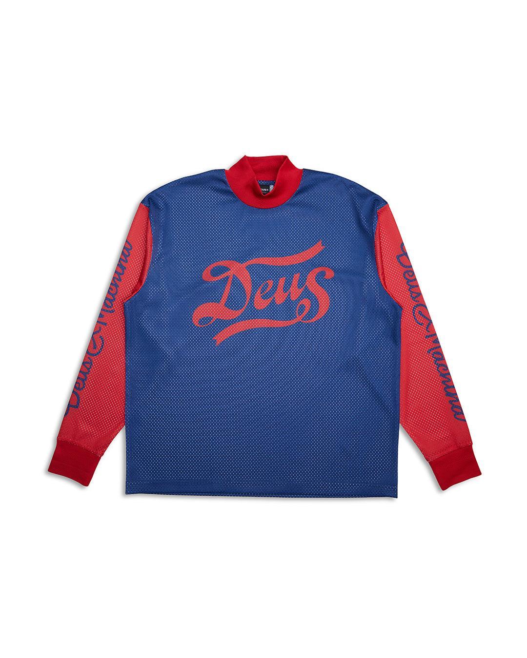 Replay Moto Jersey - Estate Blue Product Image