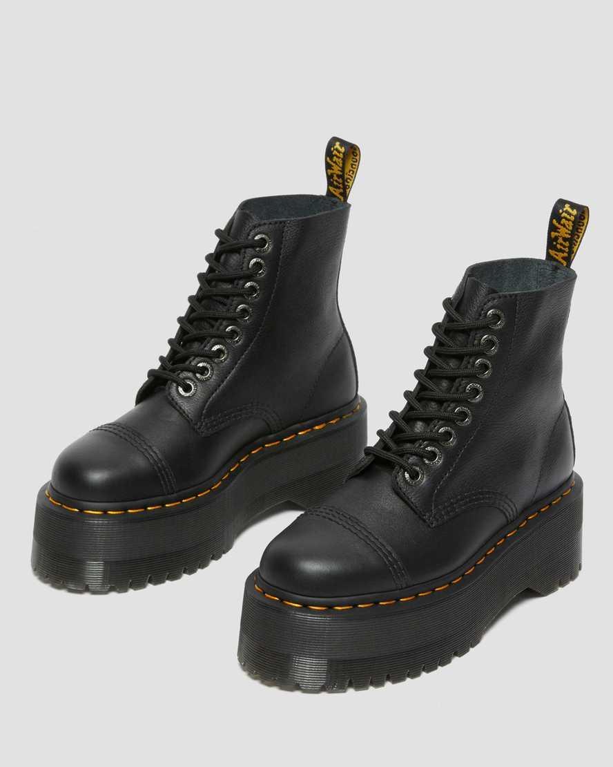 Sinclair Max Pisa Leather Platform Boots Product Image