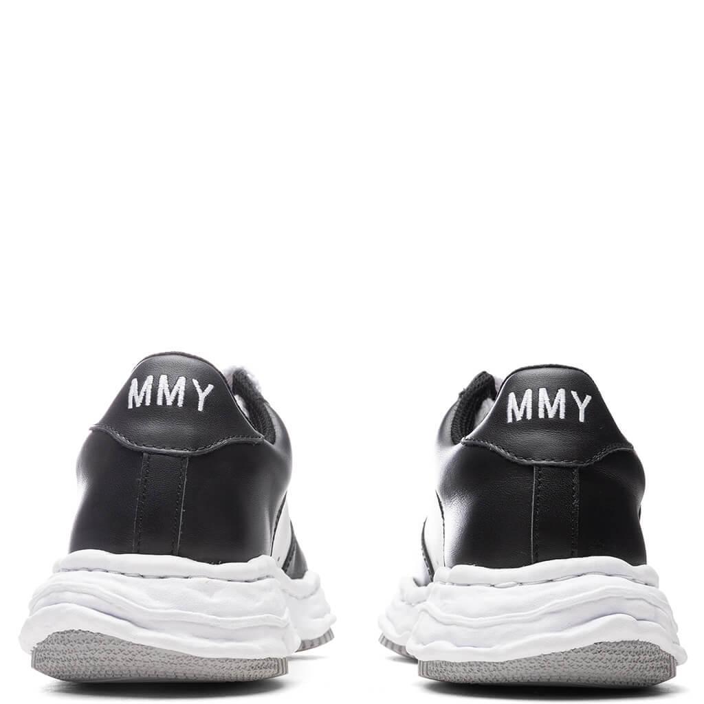 Wayne Low OG Sole Leather Sneaker - Black/White Male Product Image