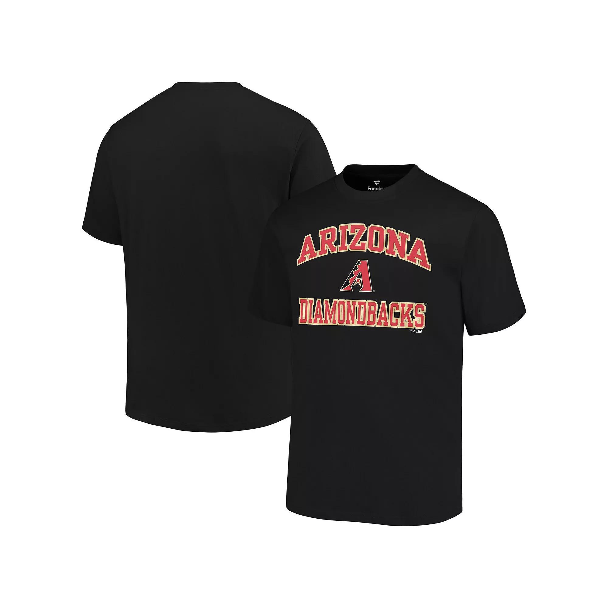 Men's Profile Black Arizona Diamondbacks Big & Tall Heart & Soul T-Shirt, Size: 3XB Product Image