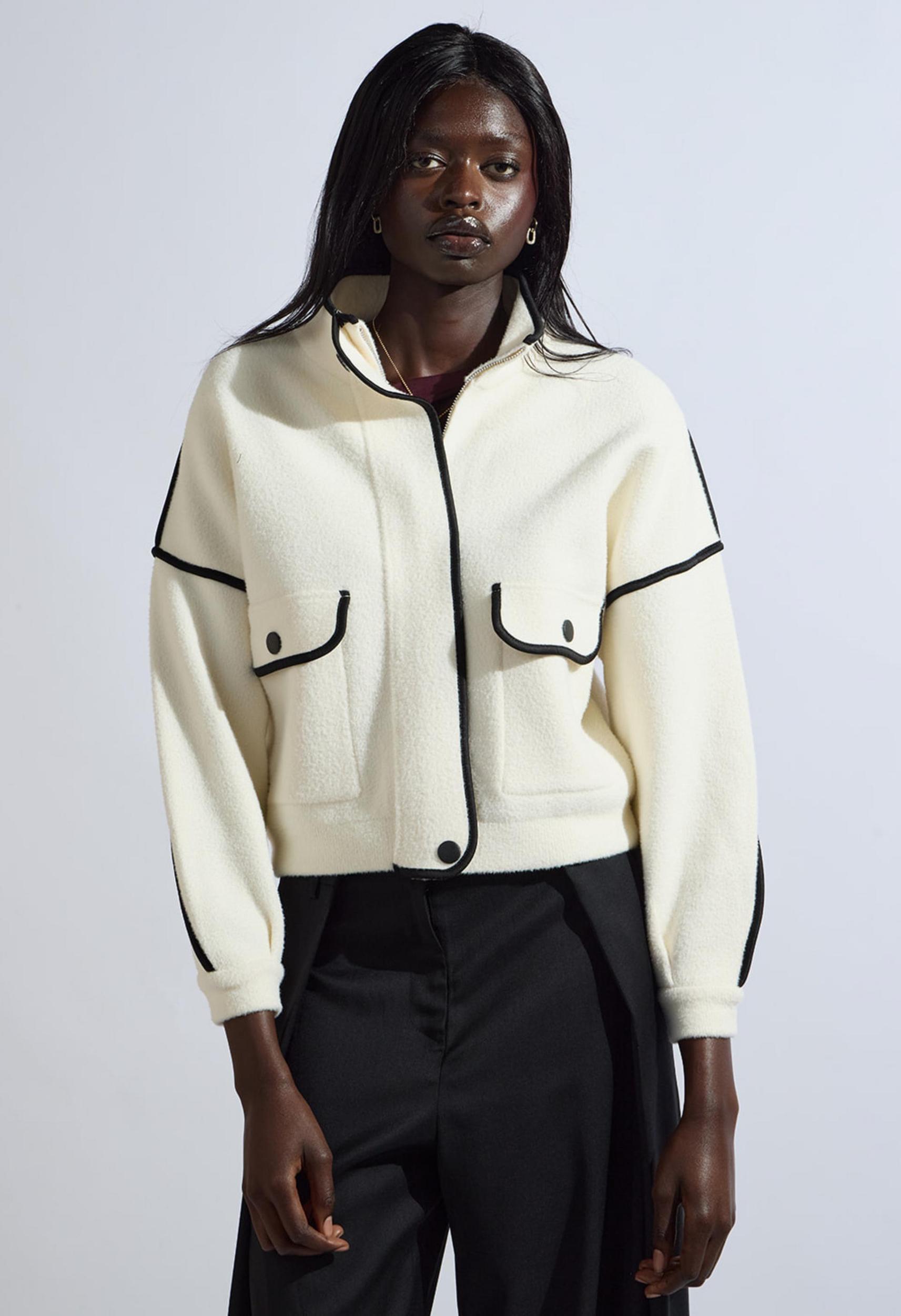 Cardi Jacket in White Product Image