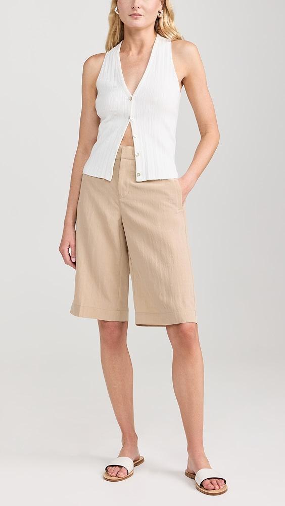 Vince Button Tank | Shopbop Product Image