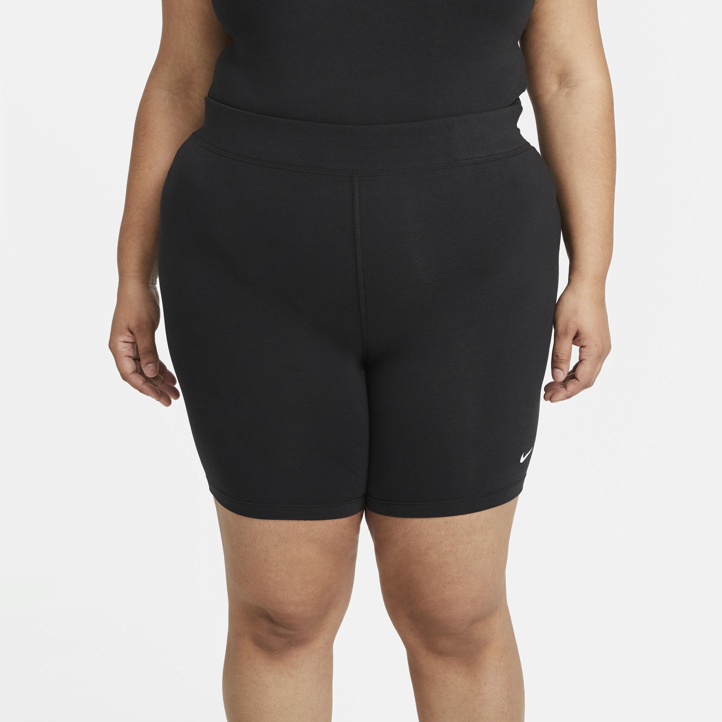 Womens Nike Sportswear Essential Mid-Rise Bike Shorts (Plus Size) Product Image