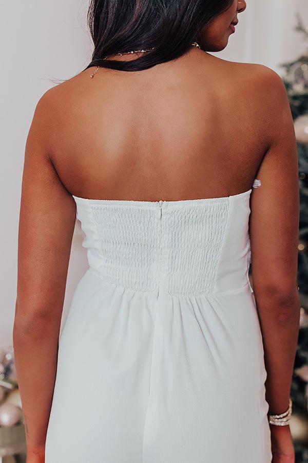 Expect The Best Feather Jumpsuit Product Image
