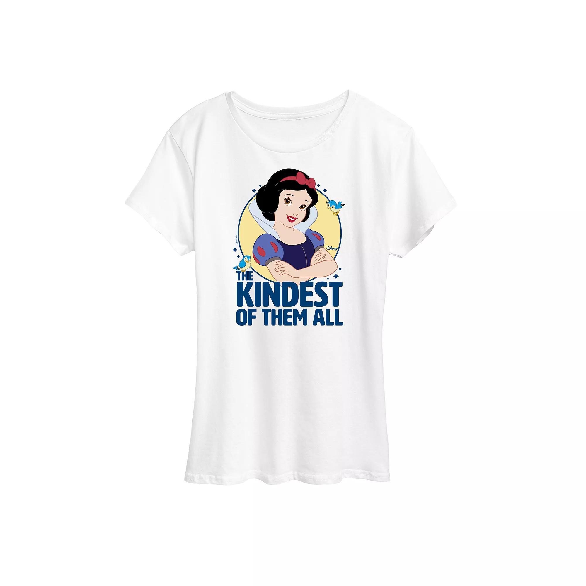 Disney Princess Snow White Women's The Kindest Of Them All Graphic Tee, Size: XXL Product Image