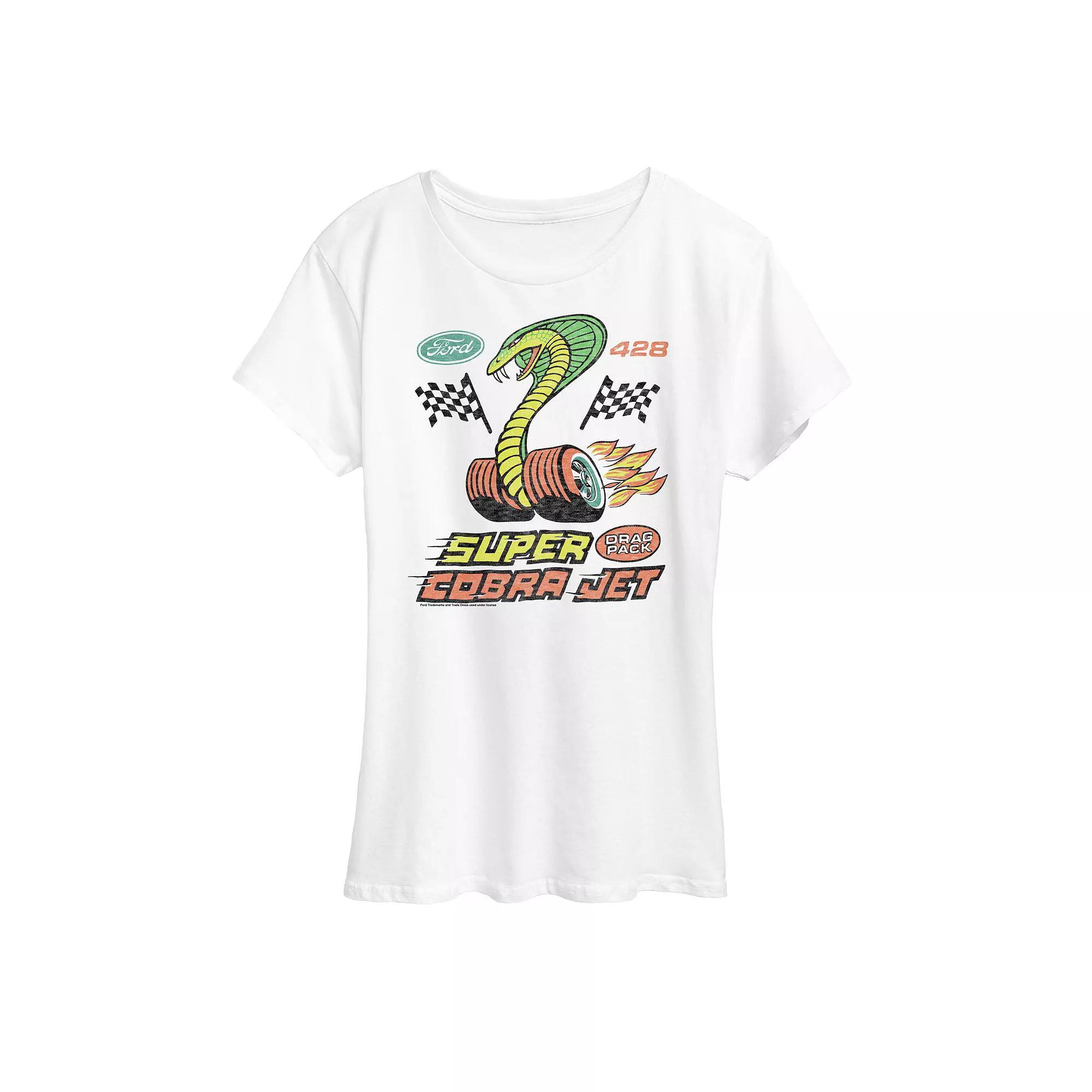 Womens Ford Super Cobra Jet Graphic Tee Product Image