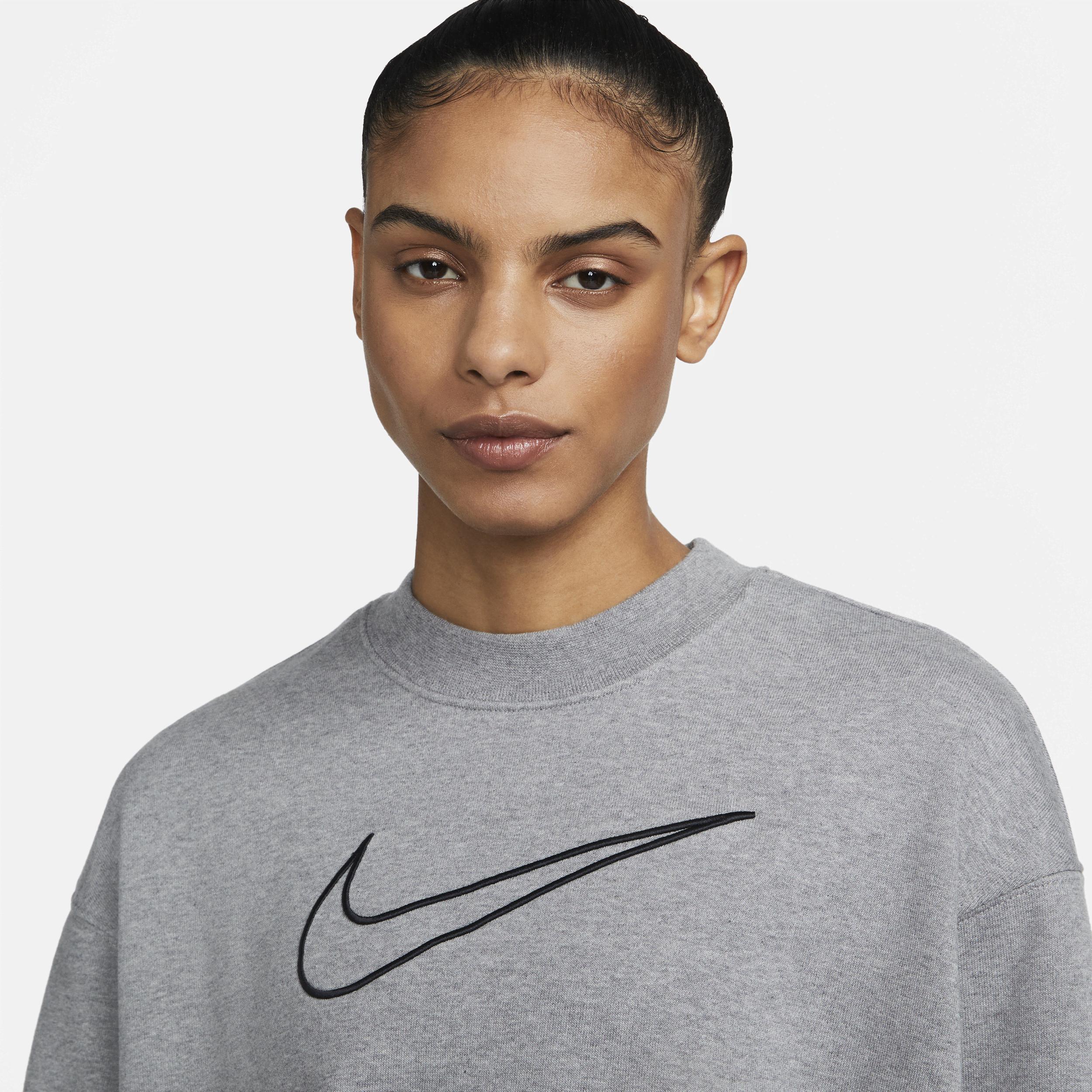 Nike Women's Dri-FIT Get Fit Graphic Crewneck Sweatshirt Product Image