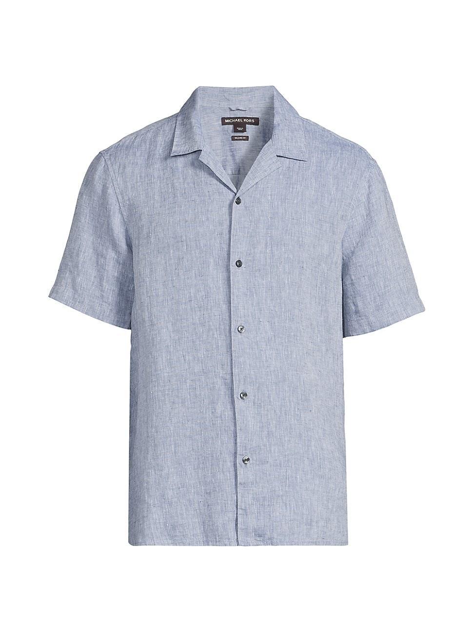Mens Camp Linen Shirt Product Image