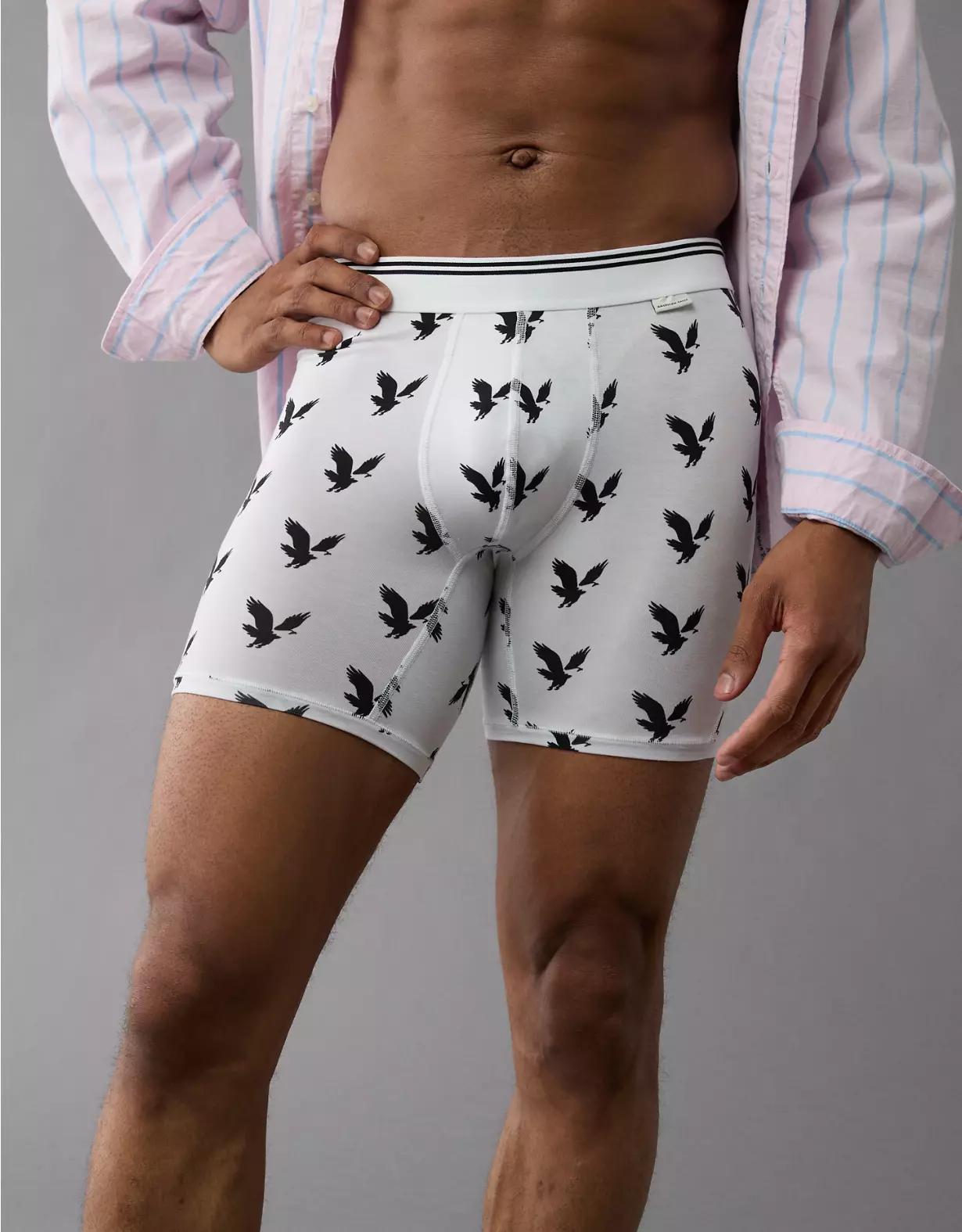 AEO Men's Eagles 6" Ultra Soft Boxer Brief Product Image