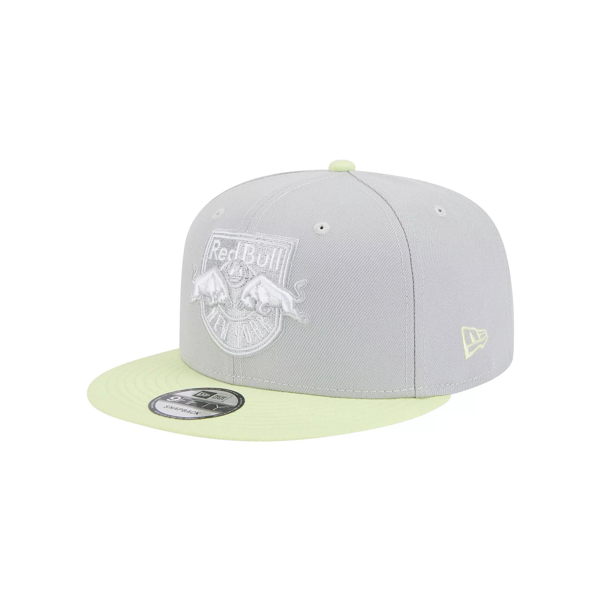 Men's New Era Gray New York Red Bulls Color Pack Two-Tone 9FIFTY Snapback Hat, Grey Product Image