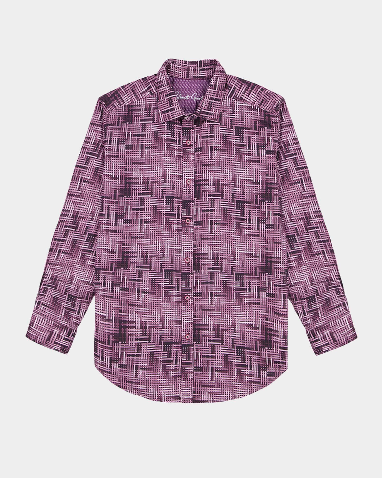 Men's Berkley Basketweave Stretch Sport Shirt Product Image