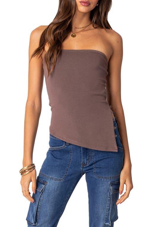 Edikted Silvia Asymmetric Hem Top Product Image