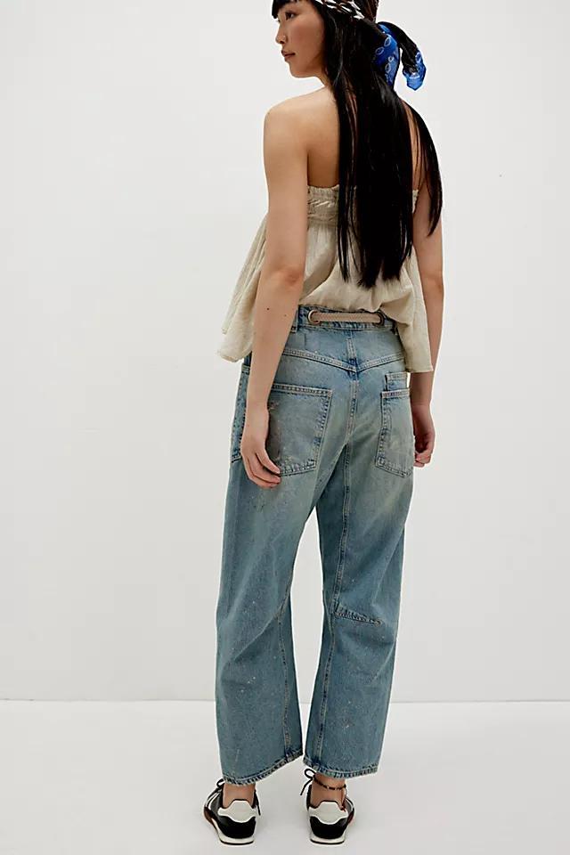 We The Free Moxie Pull-On Barrel Jeans Product Image