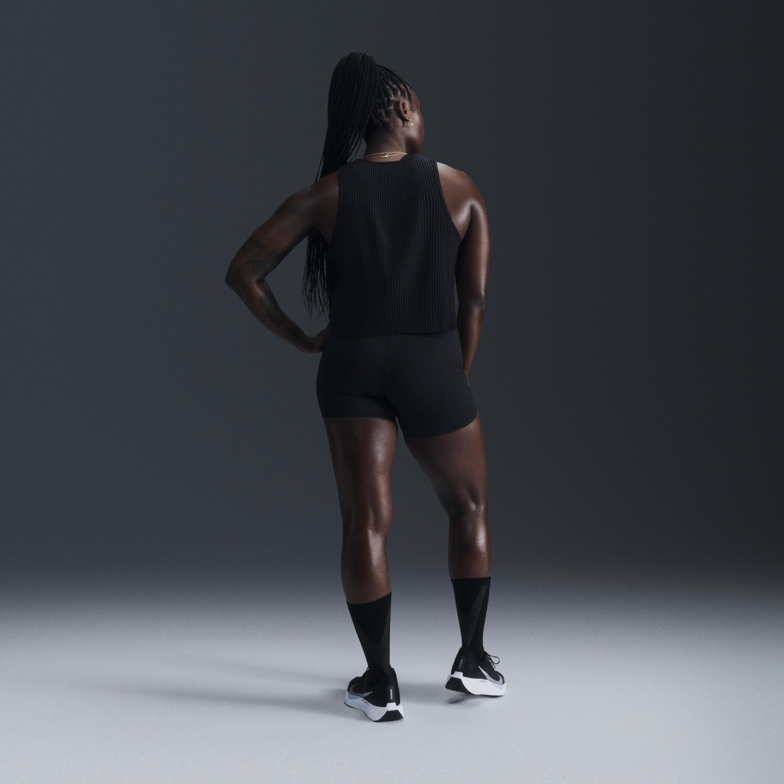 Nike Women's AeroSwift Dri-FIT ADV Cropped Running Tank Top Product Image