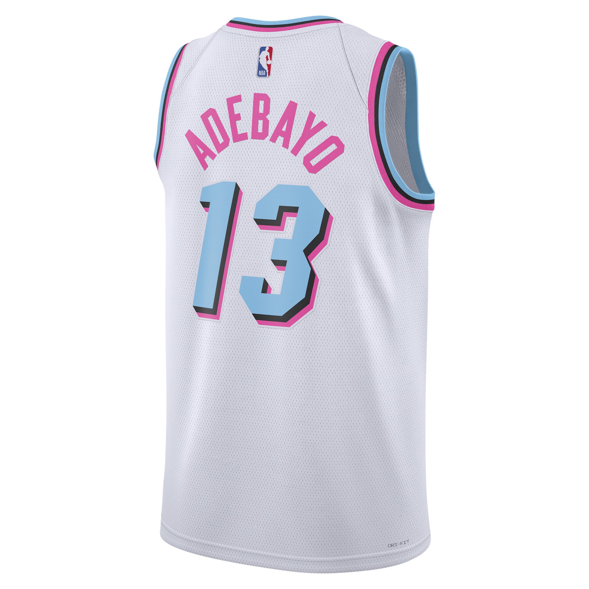 Bam Adebayo Miami Heat 2024/25 City Edition Nike Men's Dri-FIT NBA Swingman Jersey Product Image