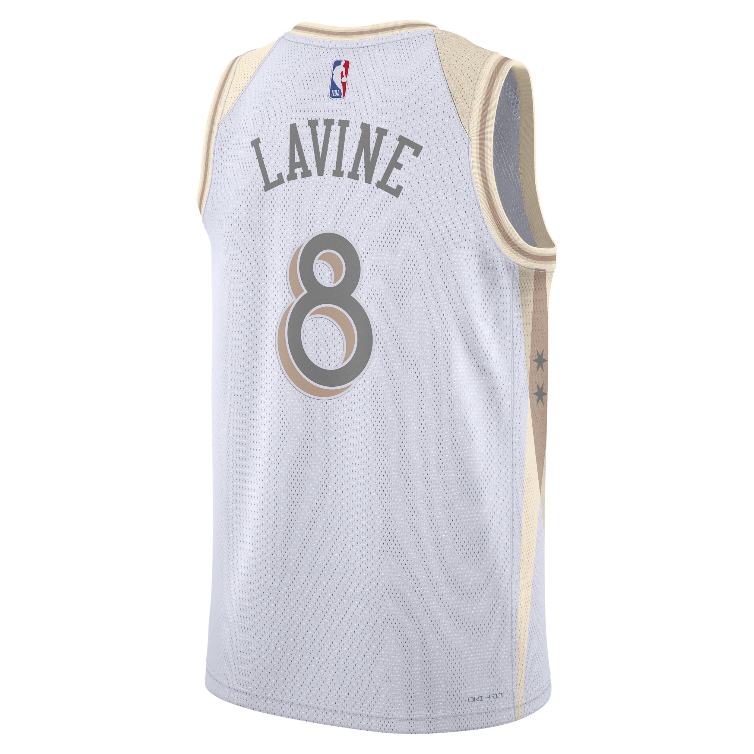 Zach LaVine Chicago Bulls 2024/25 City Edition Nike Men's Dri-FIT NBA Swingman Jersey Product Image