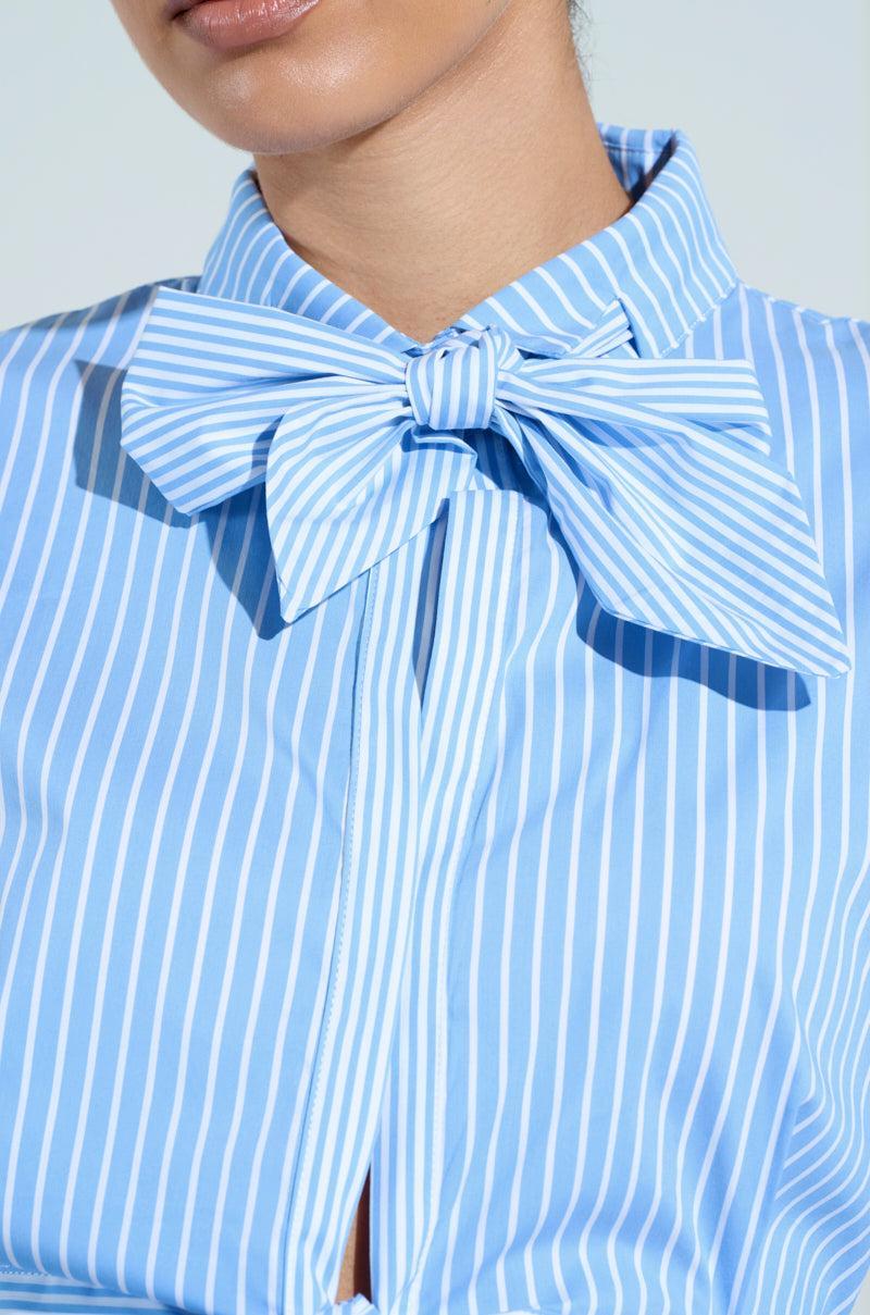 CLEAR AS THE SKY BLOUSE Product Image